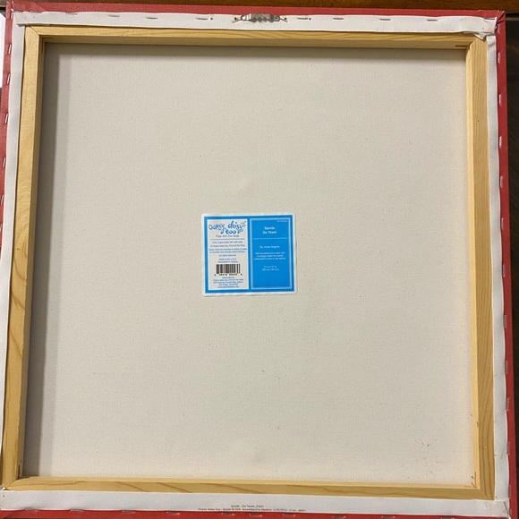 Oopsy Daisy Sports Go Team Kids cavas painting - Picture 5 of 7